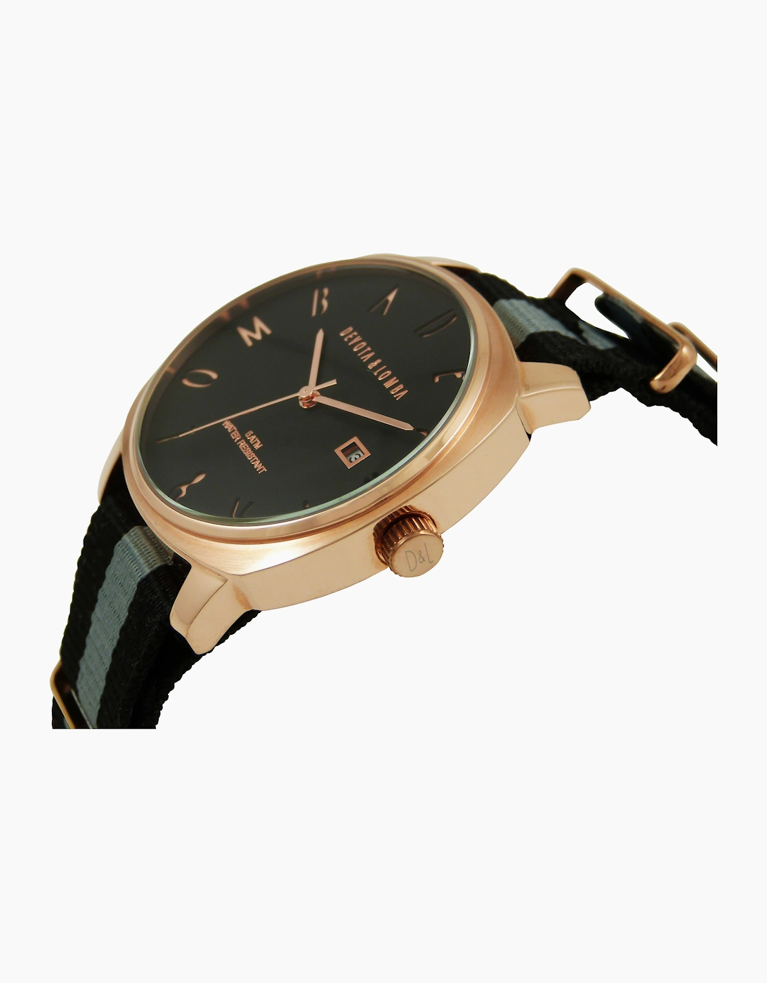 Devota & lomba DL008MSPBK-GR WATCH