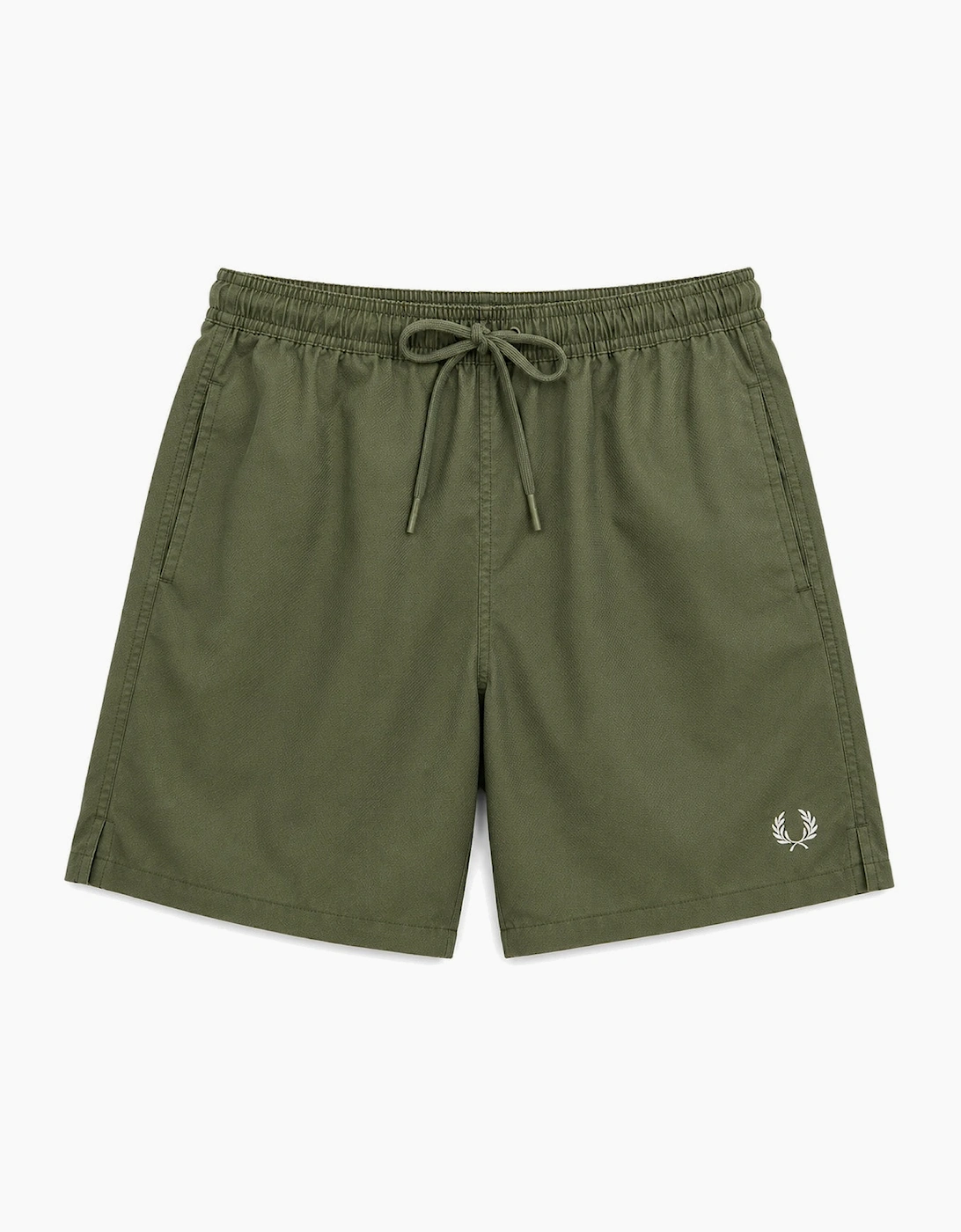 Fred Perry Swim Shorts Laurel Wreath Green