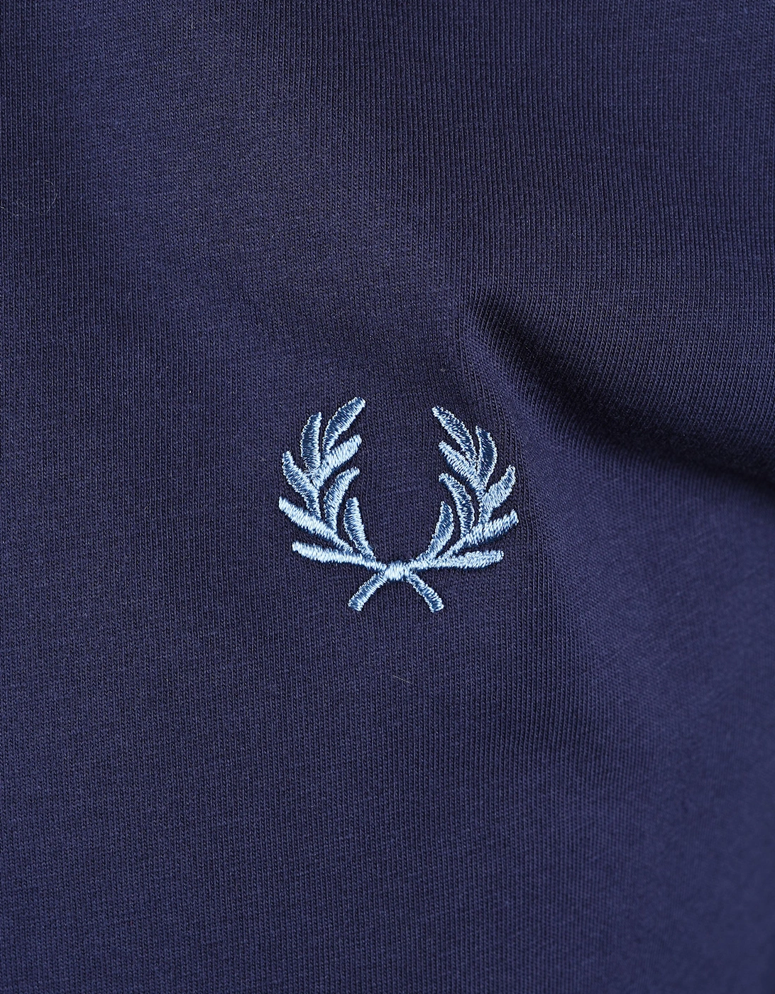 FRED PERRY TWIN TIPPED T-SHIRT TWILIGHT NAVY/ECRU/ACE BLUE