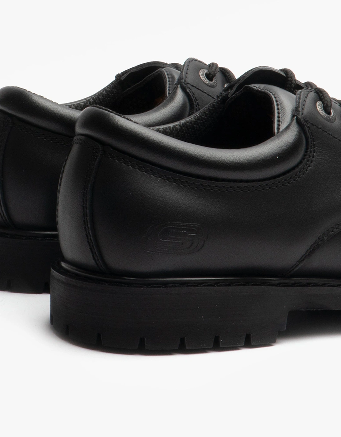Skechers Work 77041EC Cottonwood - Elks SR Mens Slip Resistant Work Shoes Black