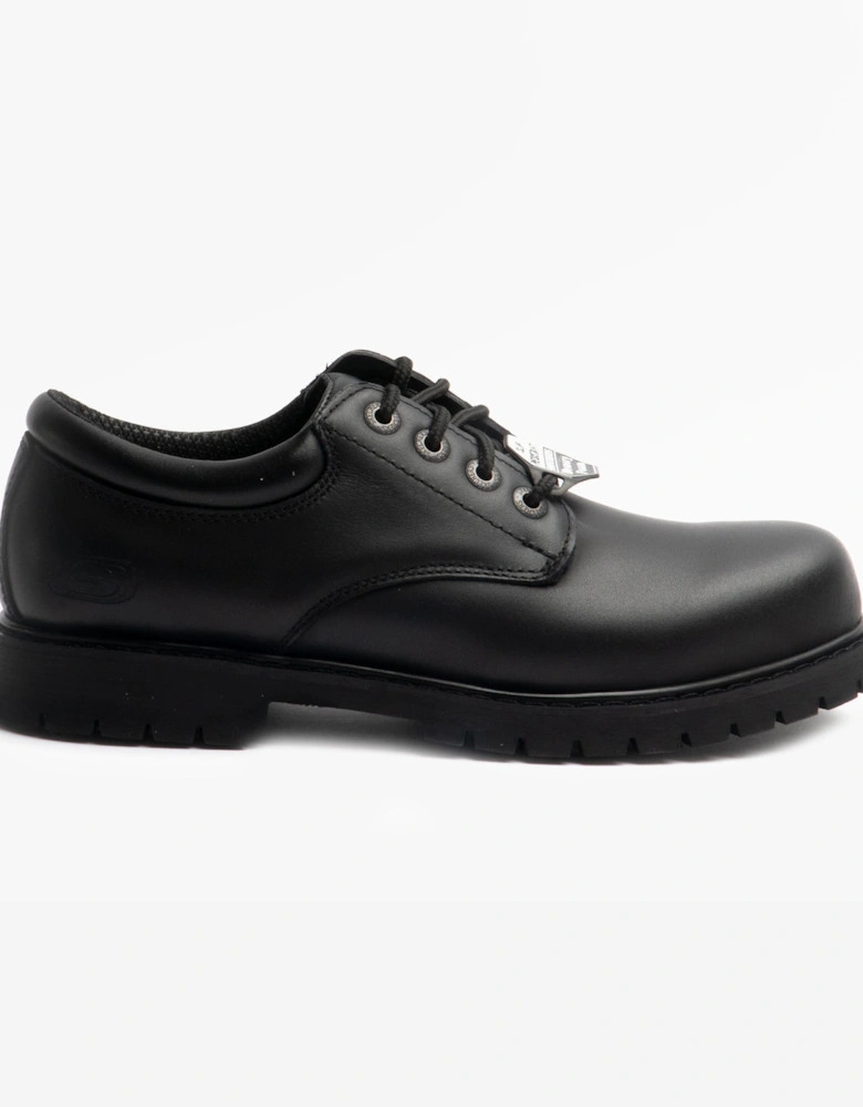 Skechers Work 77041EC Cottonwood - Elks SR Mens Slip Resistant Work Shoes Black