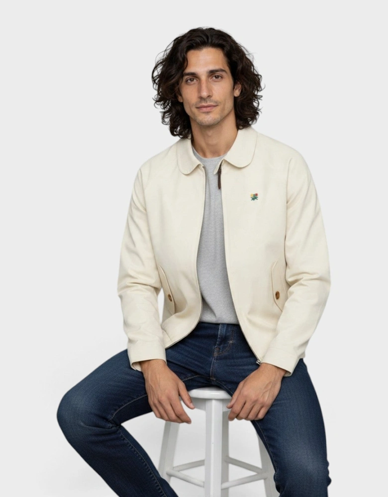 ALD Twill Casual Jacket Silver Birch