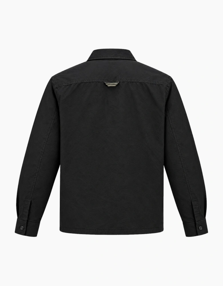 Fred Perry Ripstop Pocket Overshirt Black