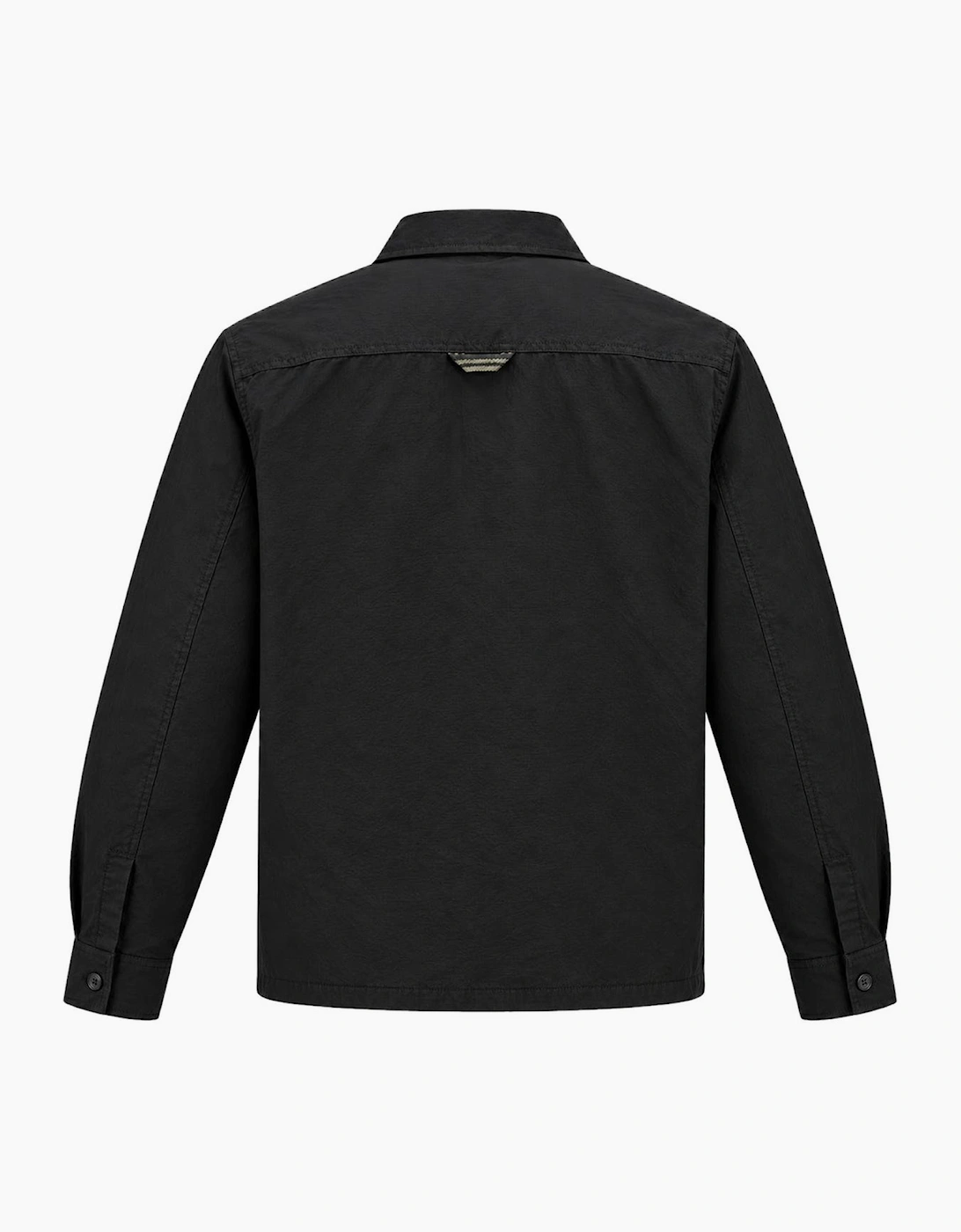 Fred Perry Ripstop Pocket Overshirt Black