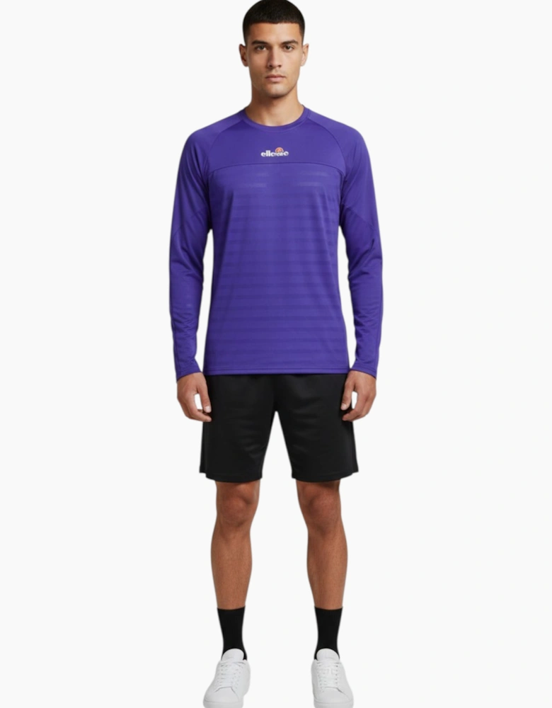 ELLESSE WYHWOOD SEY05640 Mens T-shirt Crew Neck Long Sleeve Running Workout Tee