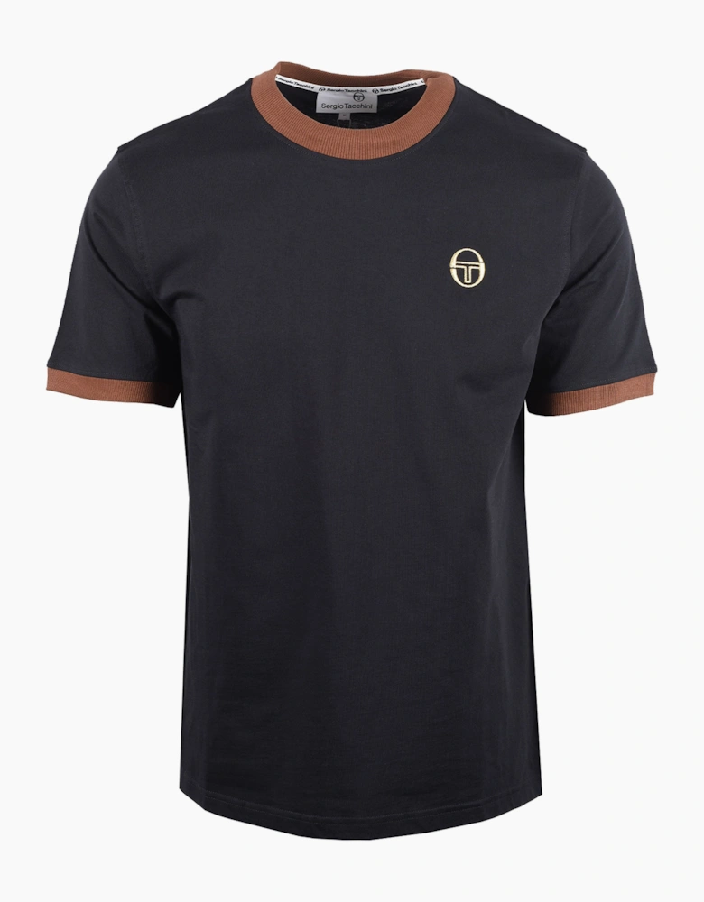 SERGIO TACCHINI NERA T-SHIRT BLACK/POTTING SOIL