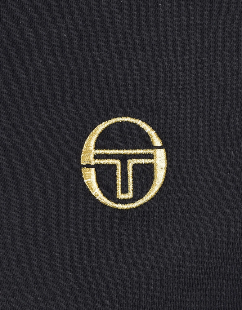 SERGIO TACCHINI NERA T-SHIRT BLACK/POTTING SOIL