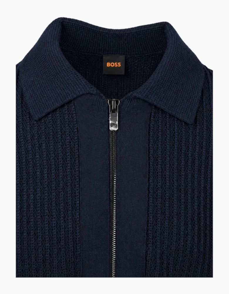 BOSS Orange Aspeno Sweater 404 Dk Blue