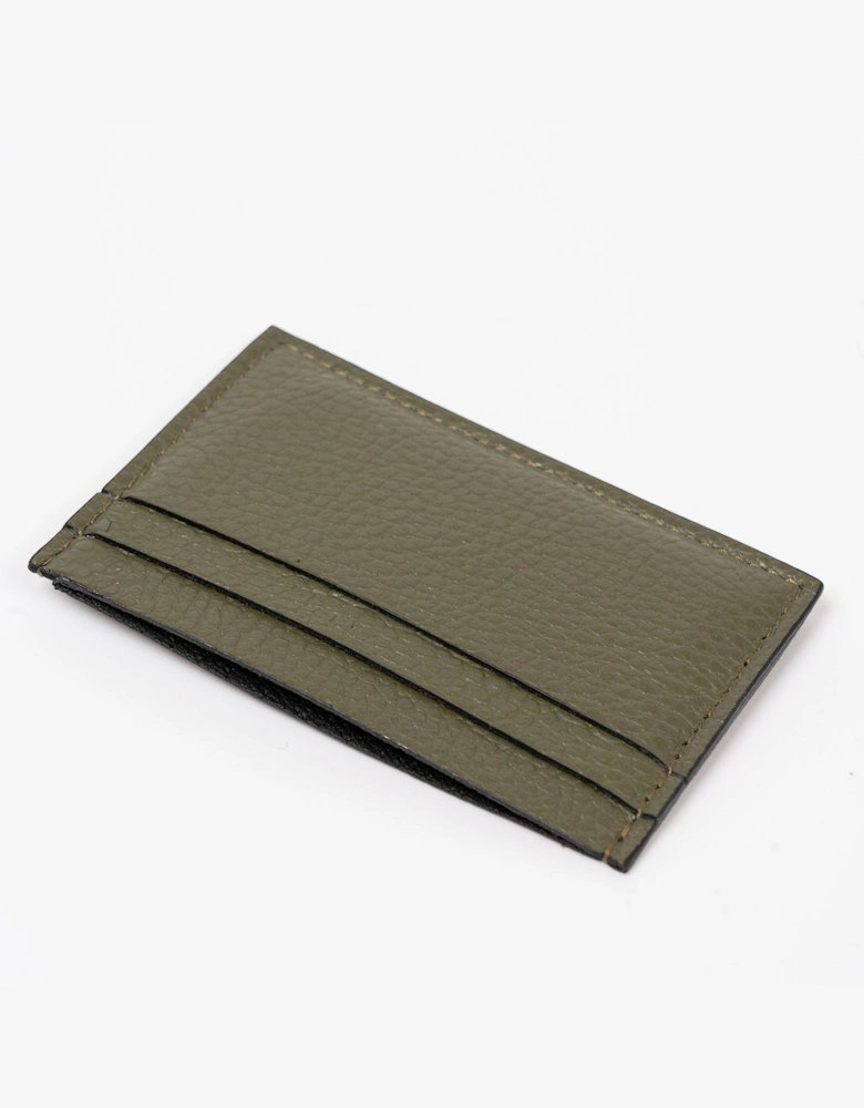 L.A.B. Italian Leather Card Holder Khaki