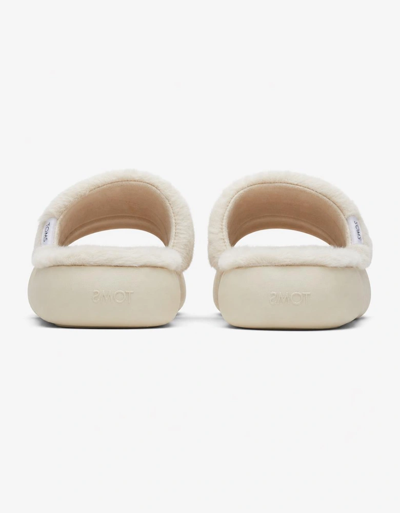 TOMS ALPARGATA MALLOW SLIDE Womens Sandals Beige