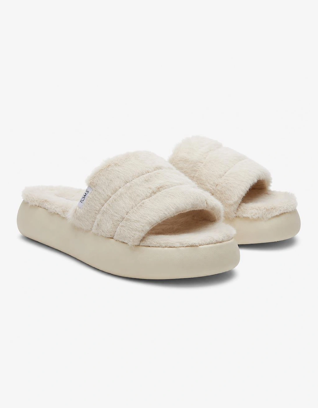 TOMS ALPARGATA MALLOW SLIDE Womens Sandals Beige