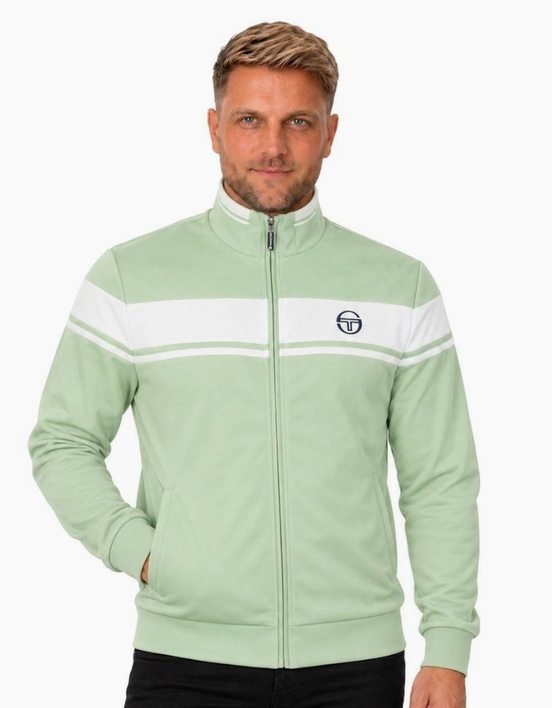 Sergio Tacchini Damarindo Track Top Jacket Quiet Green/Gardenia