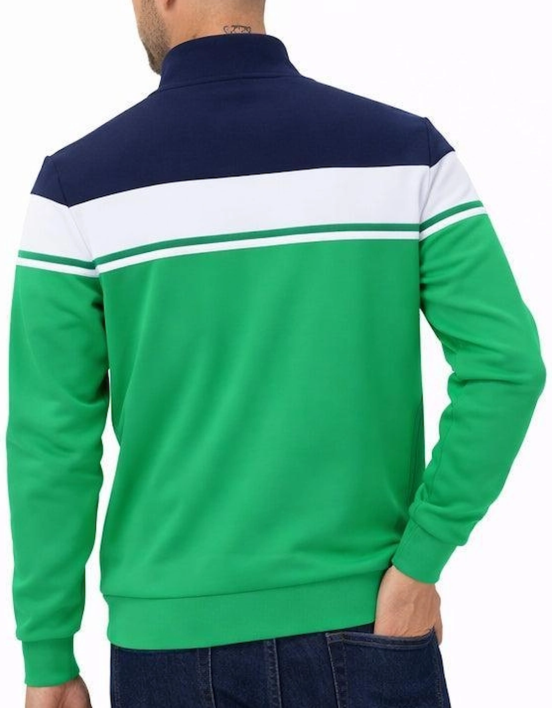 Sergio Tacchini Damarindo Track Top Jacket Maritime Blue/White/Fern Green