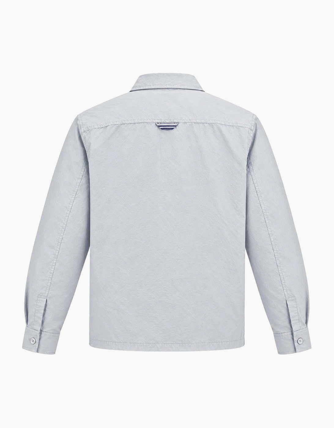 Fred Perry Ripstop Pocket Overshirt Dusky Blue