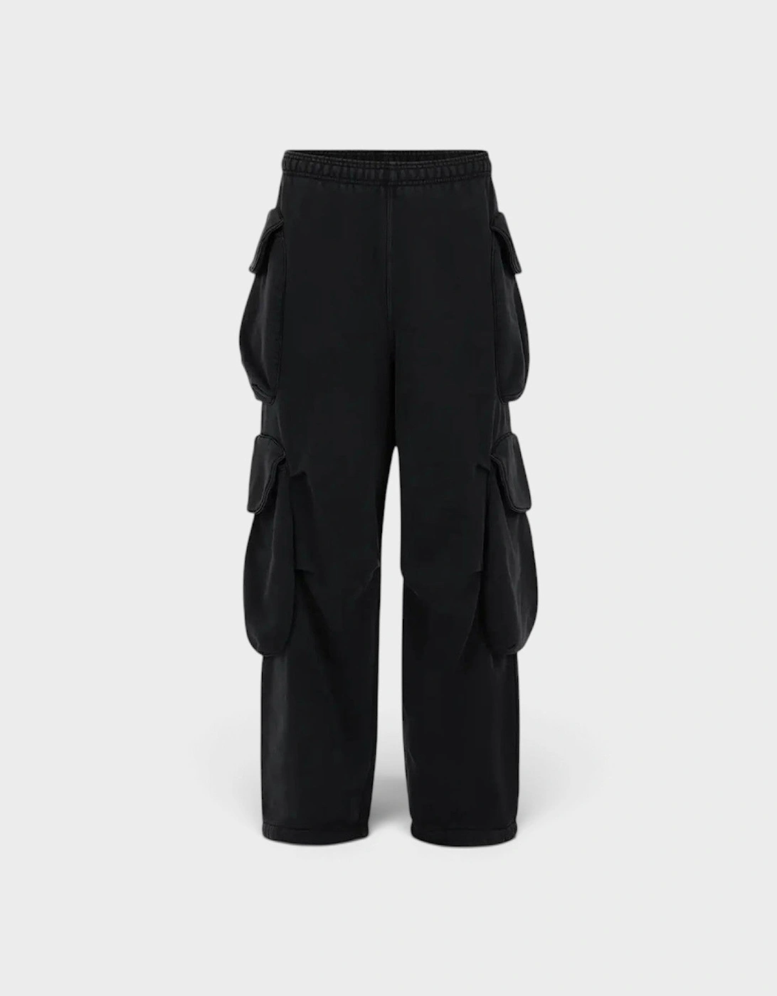 Heavy Gocar Cargo Sweatpants Soot Black