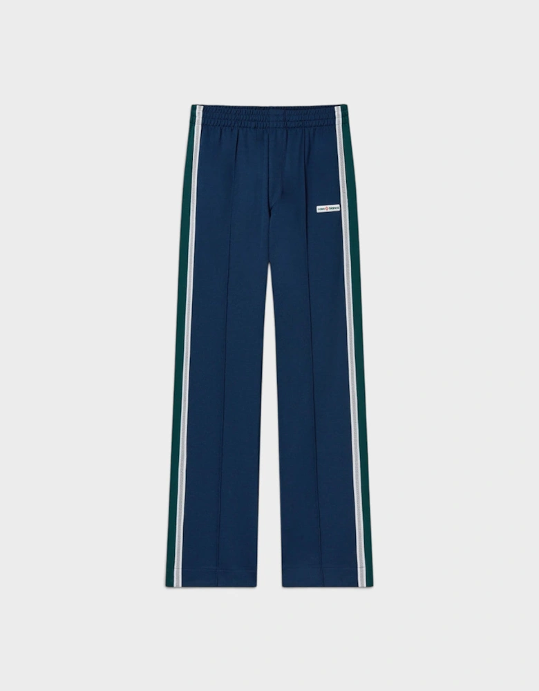 Logo Mesh Tape Track Pants Navy