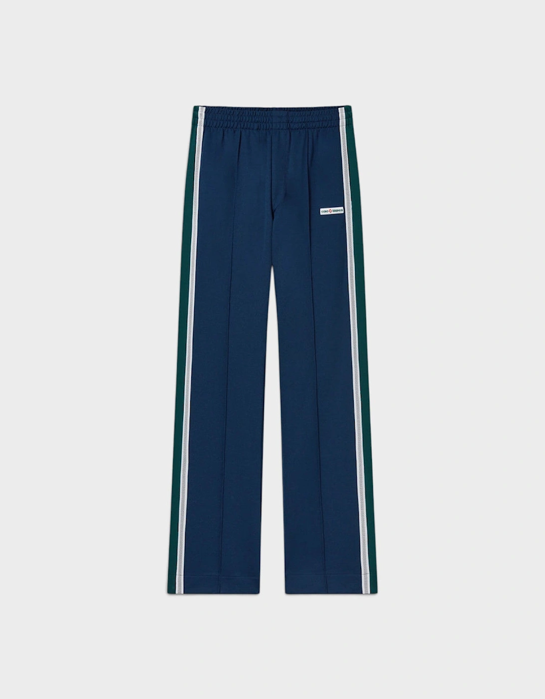 Logo Mesh Tape Track Pants Navy