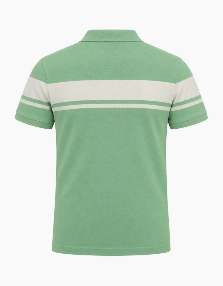 Sergio Tacchini Young Line Polo Shirt Quiet Green/Gardenia
