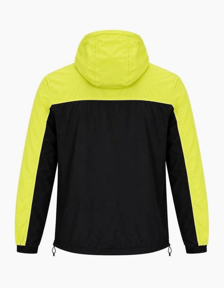 Sergio Tacchini Alba Hooded Jacket Celery Green/Black