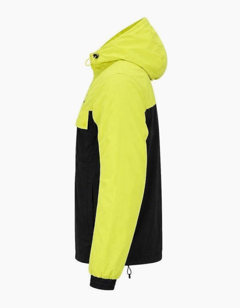 Sergio Tacchini Alba Hooded Jacket Celery Green/Black