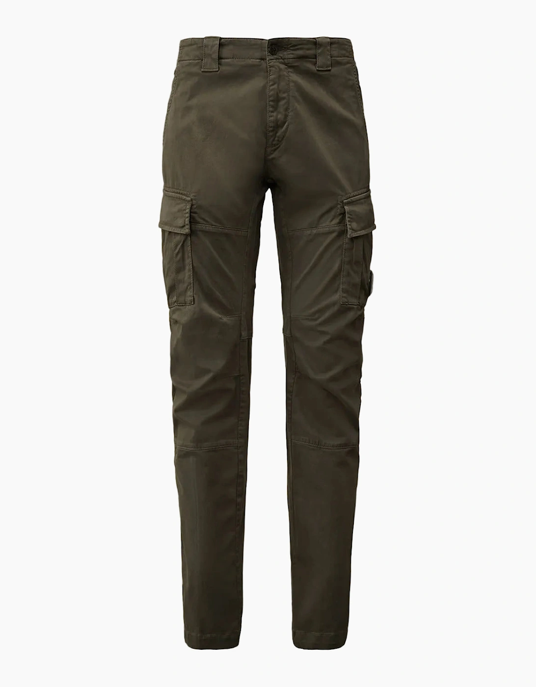 Stretch Satin Lens Cargo Pants