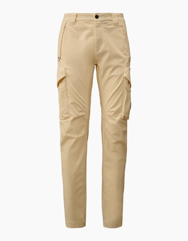 Stretch Satin Lens Cargo Pants