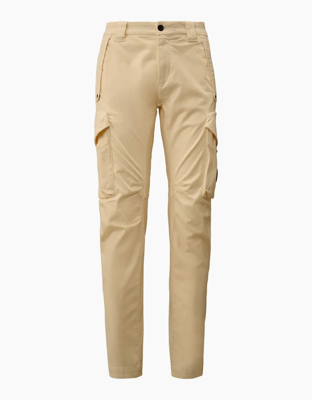 Stretch Satin Lens Cargo Pants