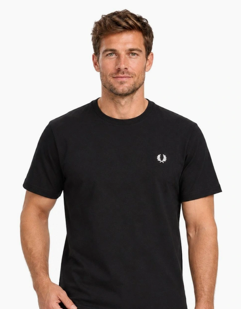 Fred Perry Crew Neck T-Shirt Black