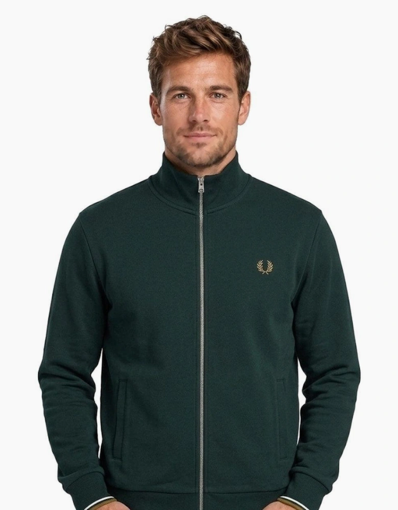 Fred Perry Zip Through Sweatshirt Grassroots