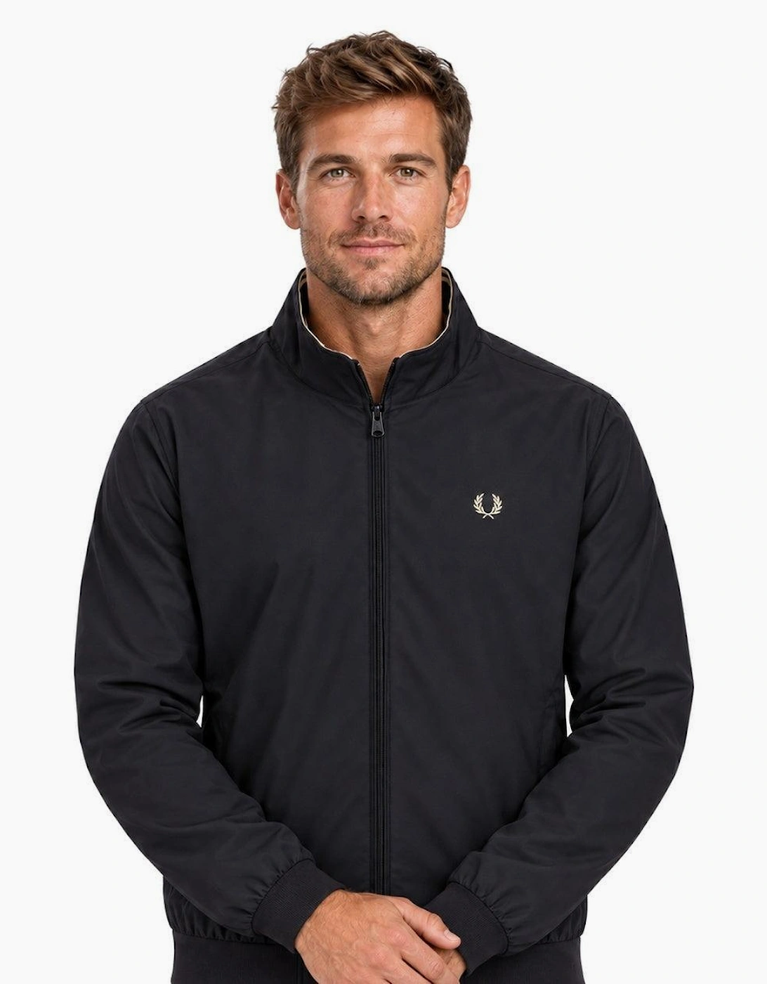 Fred Perry Brentham Jacket Black