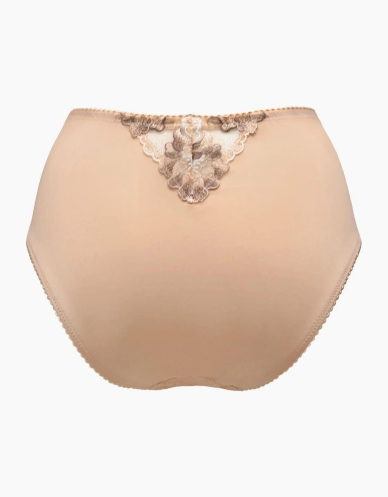 3834 Pour Moi Sofia Lace Embroidered Deep Brief