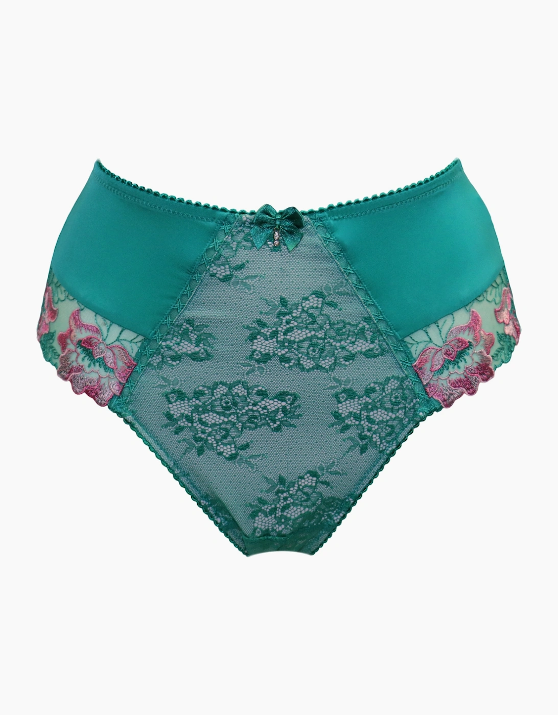 3834 Pour Moi Sofia Lace Embroidered Deep Brief
