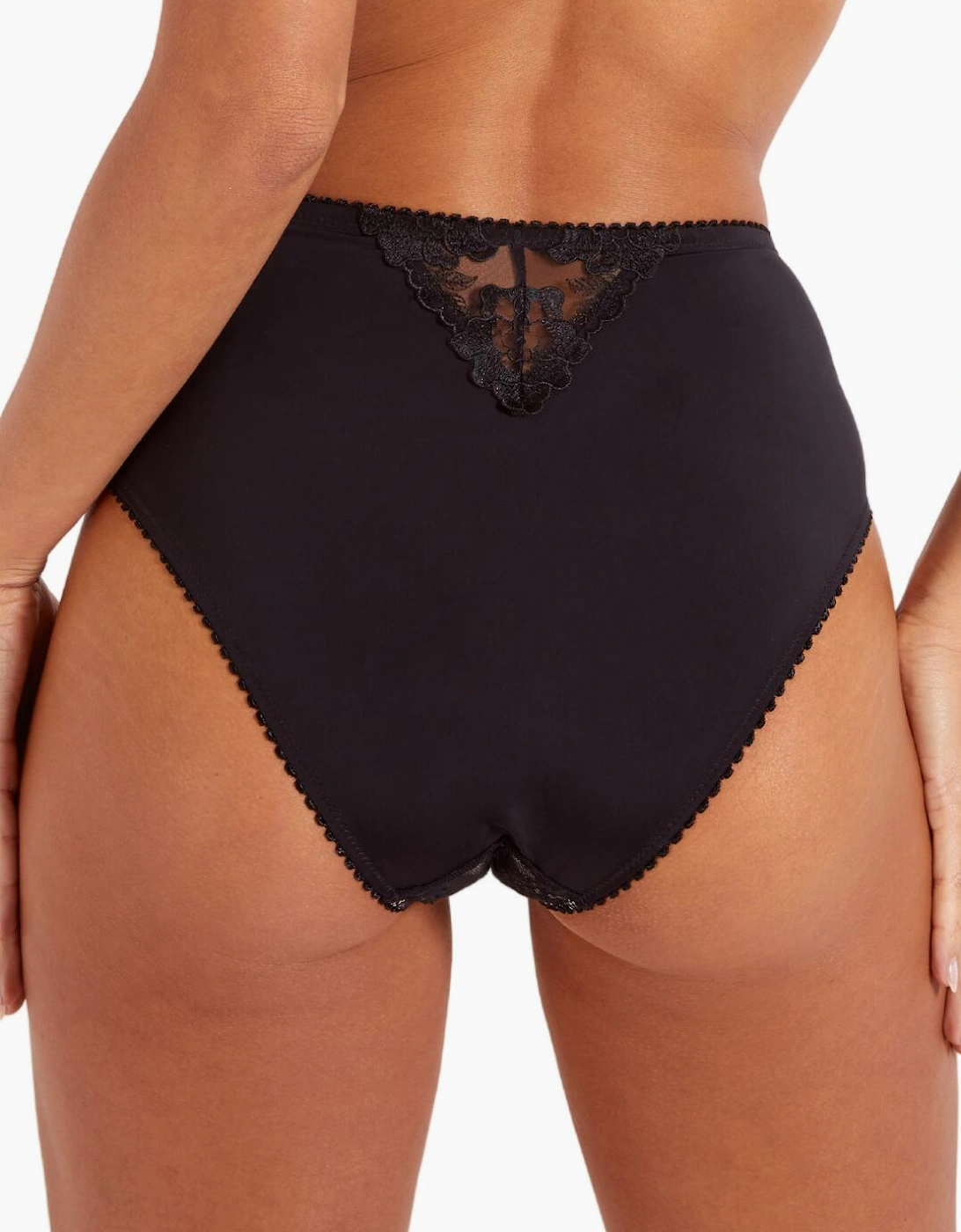 3834 Pour Moi Sofia Lace Embroidered Deep Brief