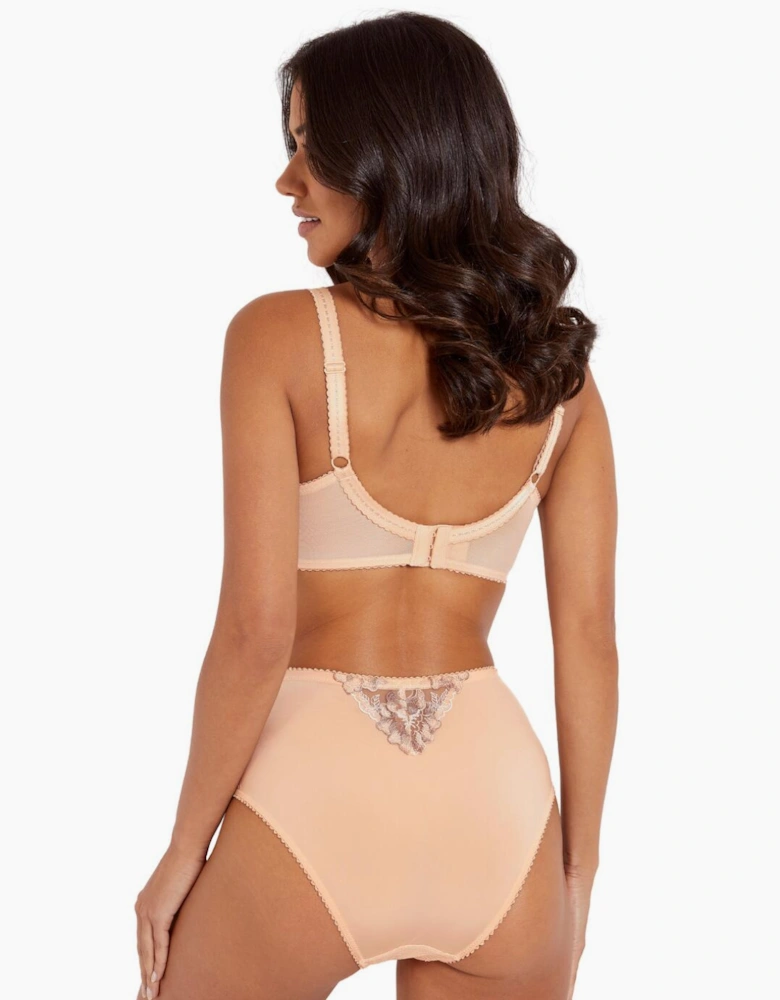 3834 Pour Moi Sofia Lace Embroidered Deep Brief