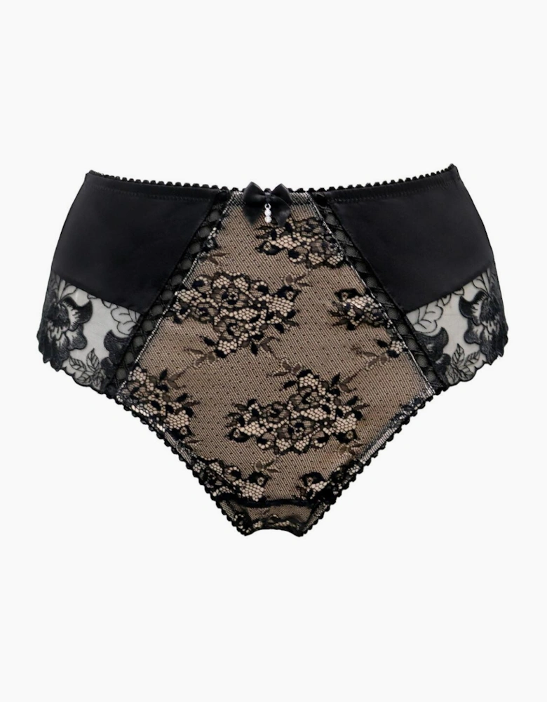 3834 Pour Moi Sofia Lace Embroidered Deep Brief