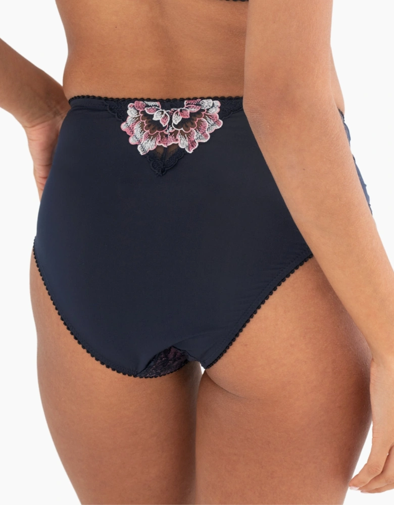 3834 Pour Moi Sofia Lace Embroidered Deep Brief