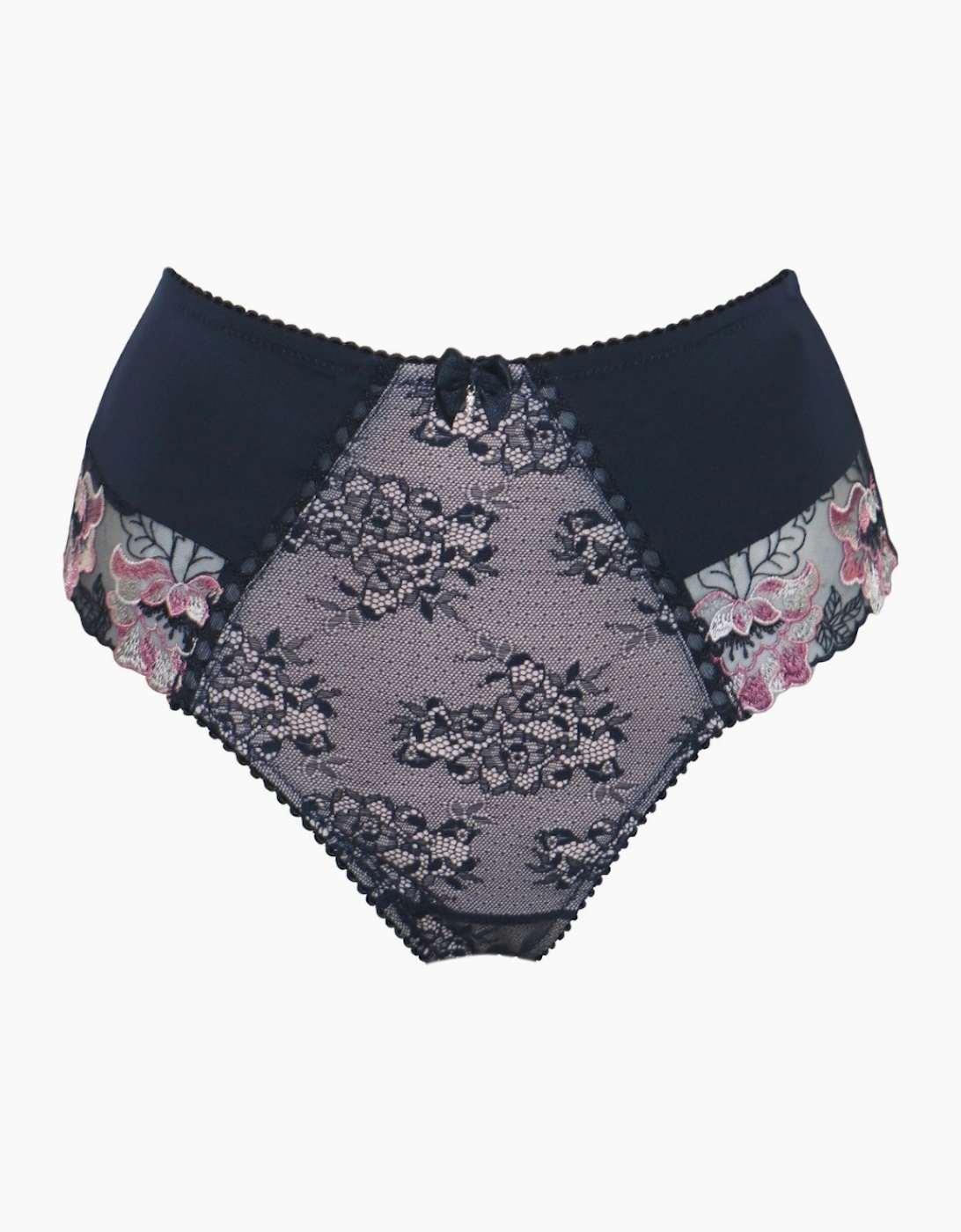 3834 Pour Moi Sofia Lace Embroidered Deep Brief