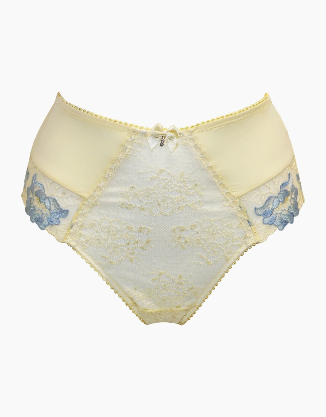 3834 Pour Moi Sofia Lace Embroidered Deep Brief