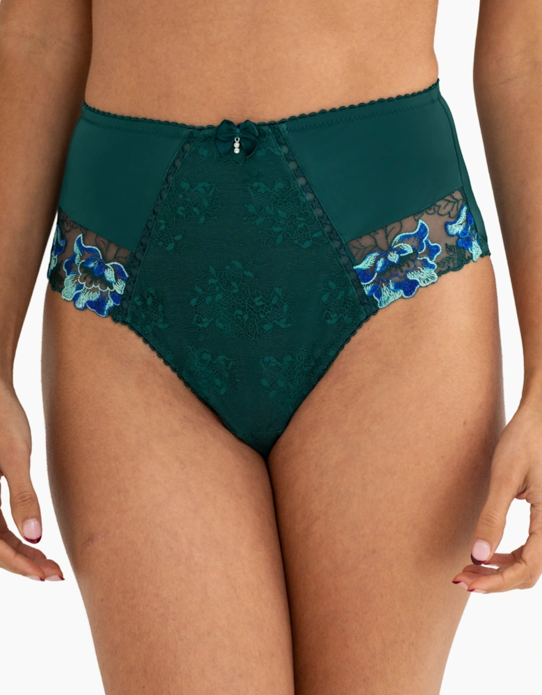 3834 Pour Moi Sofia Lace Embroidered Deep Brief