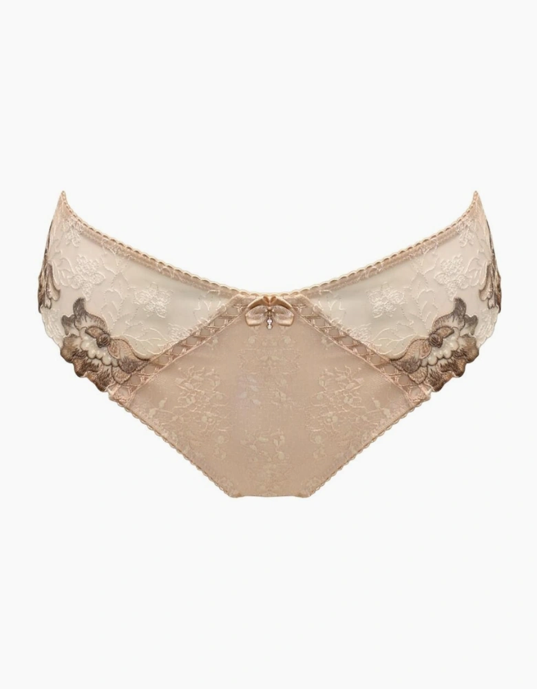 3826 Pour Moi Sofia Lace Embroidered Brief