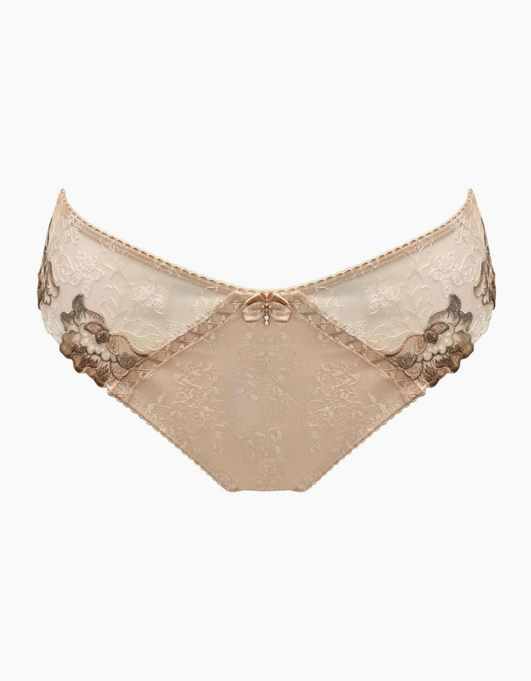 3826 Pour Moi Sofia Lace Embroidered Brief