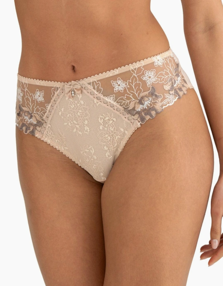3826 Pour Moi Sofia Lace Embroidered Brief