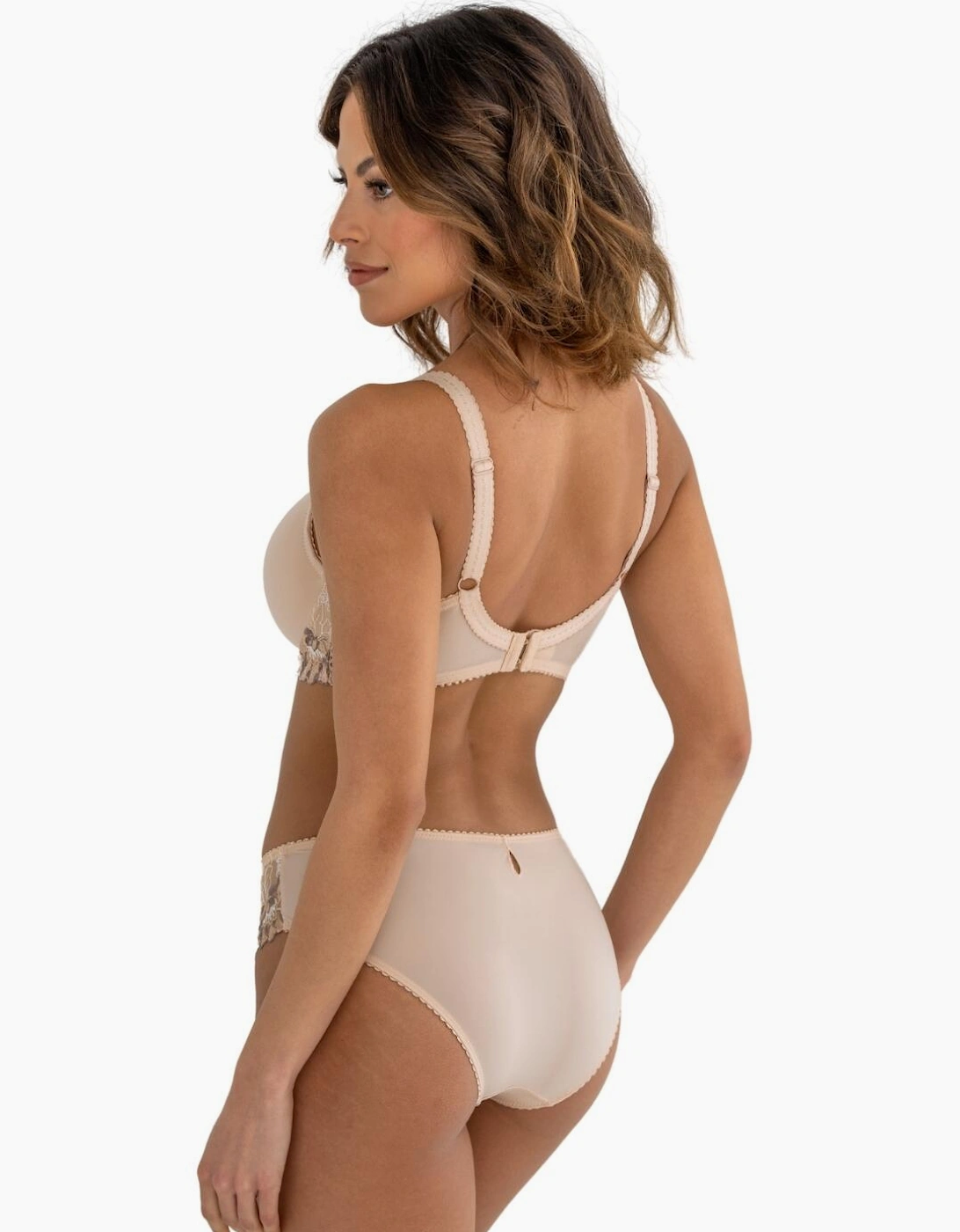 3826 Pour Moi Sofia Lace Embroidered Brief