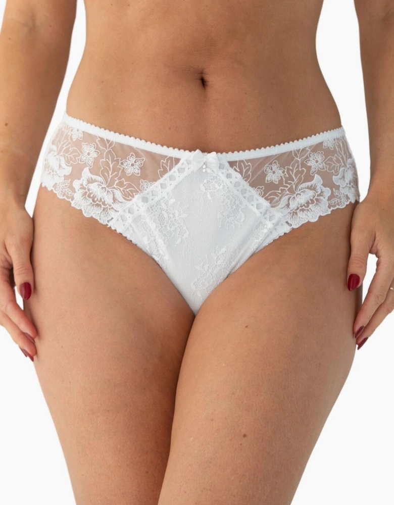3826 Pour Moi Sofia Lace Embroidered Brief