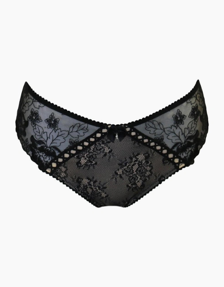 3826 Pour Moi Sofia Lace Embroidered Brief