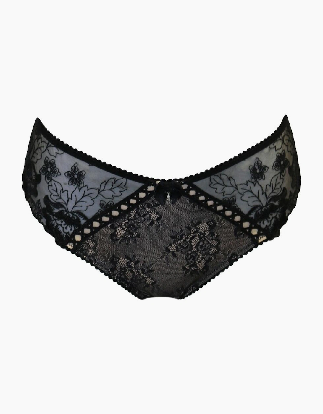 3826 Pour Moi Sofia Lace Embroidered Brief