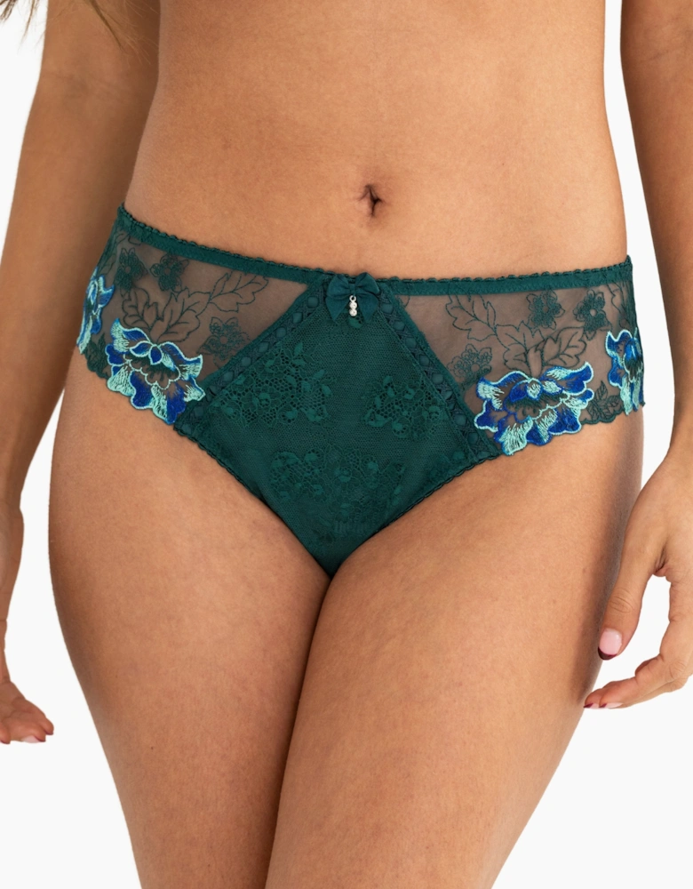 3826 Pour Moi Sofia Lace Embroidered Brief