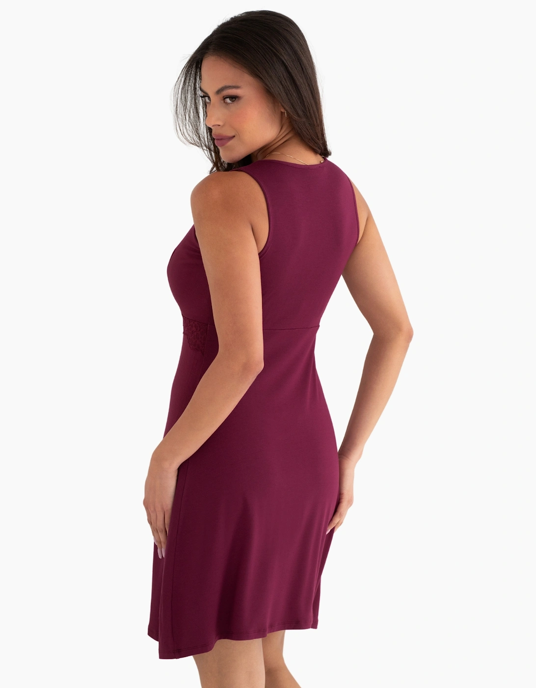 23224 Pour Moi Sofa Loves Lace Hidden Mesh Support Jersey Chemise
