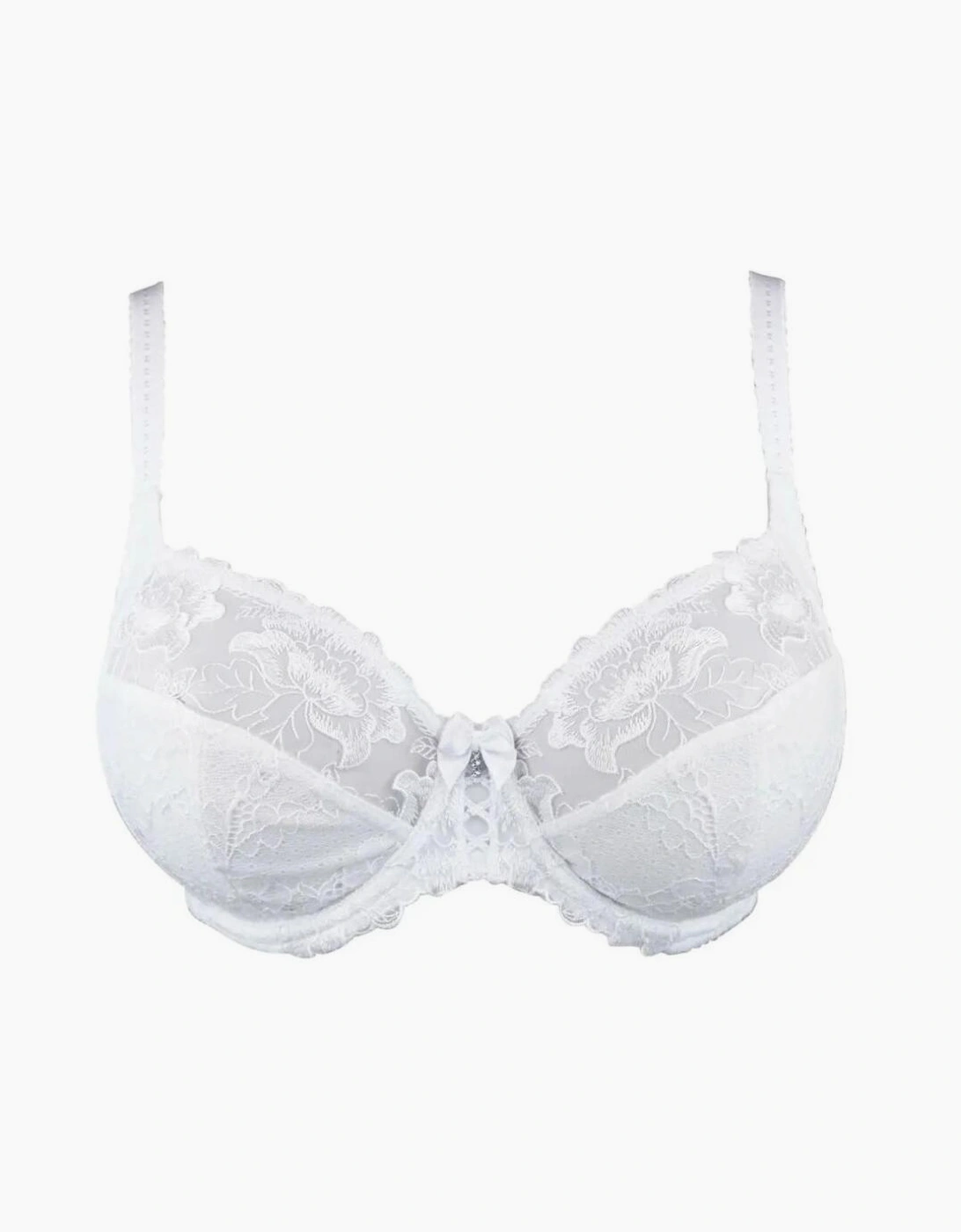 3827 Pour Moi Sofia Lace Embroidered Side Support Bra