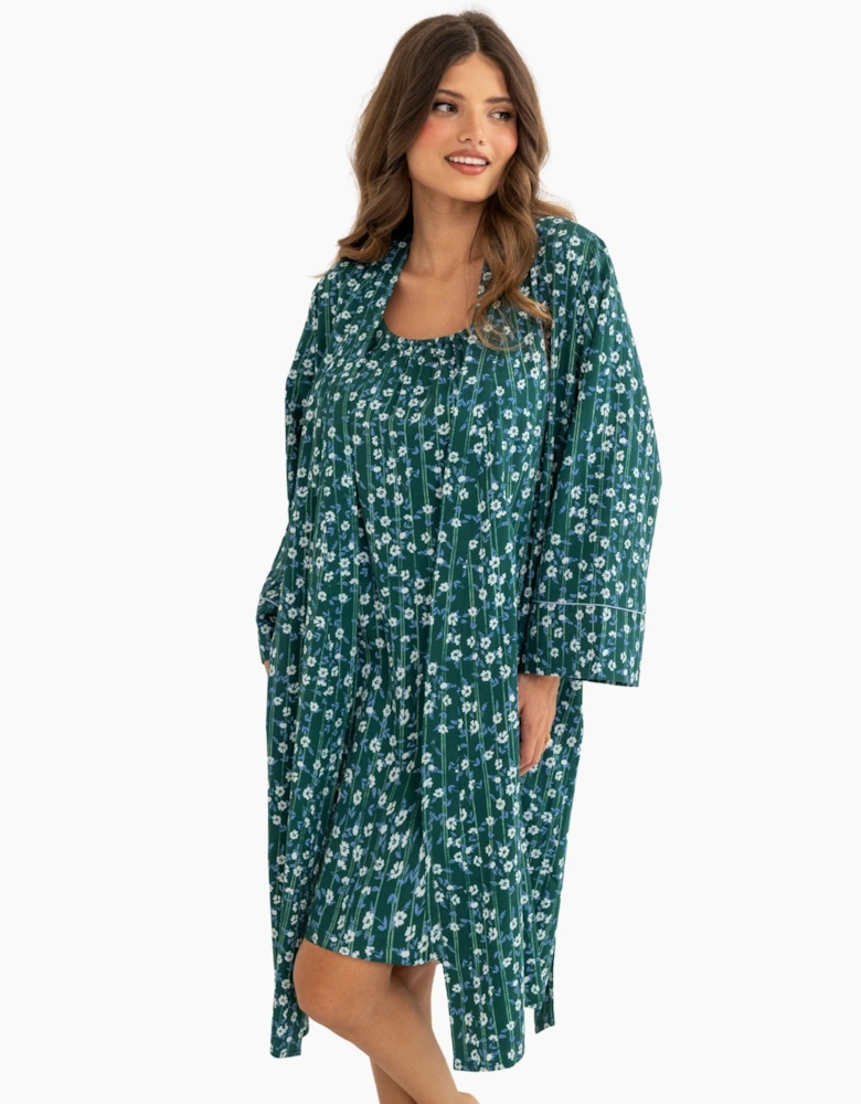 23267 Pour Moi Pure Cotton Dressing Gown